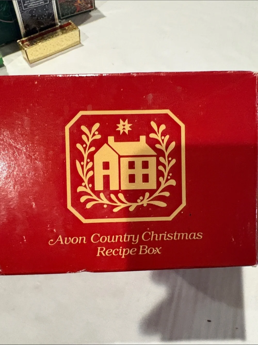 Avon 1982 recipe box new in original box